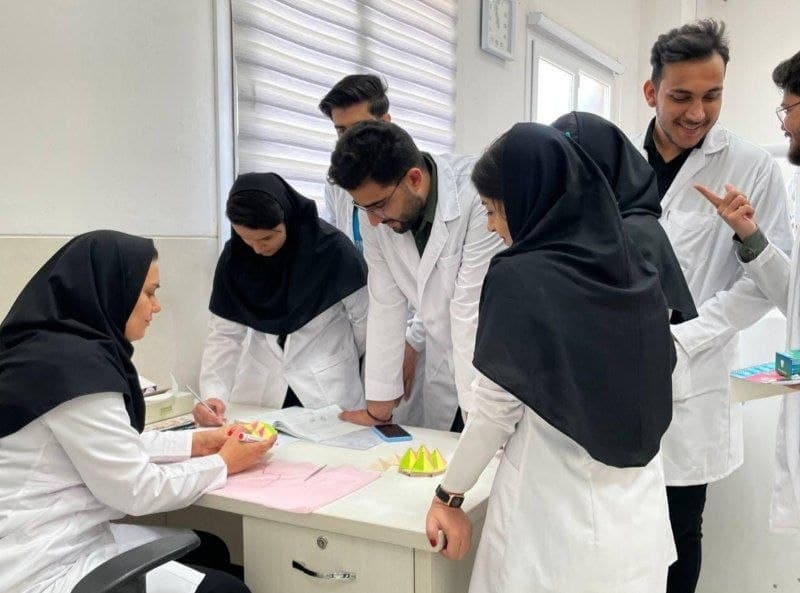 نمایی از ربات آموزشی OCS
